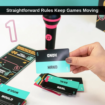 Family Karaoke Card Game | Revangiol