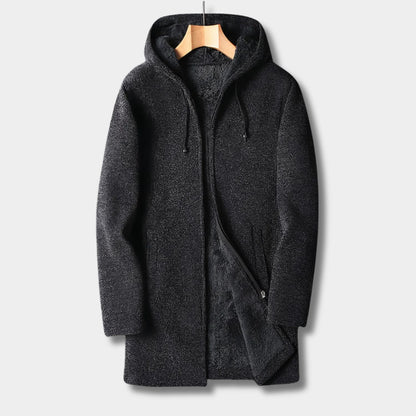 Hooded Sherpa Fleece Jacket | Revangiol