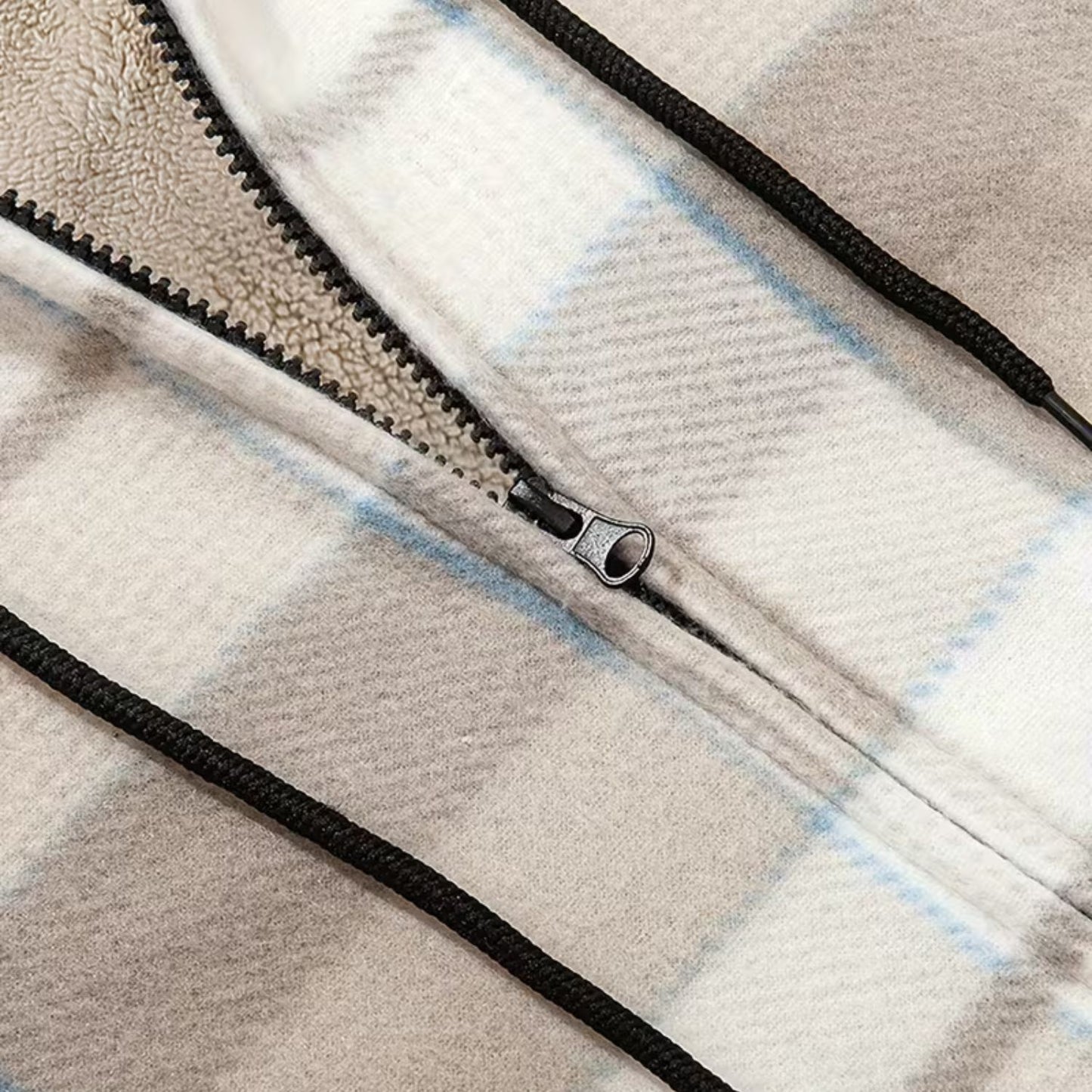 Sherpa Lined Flannel Shirt Jacket | Revangiol