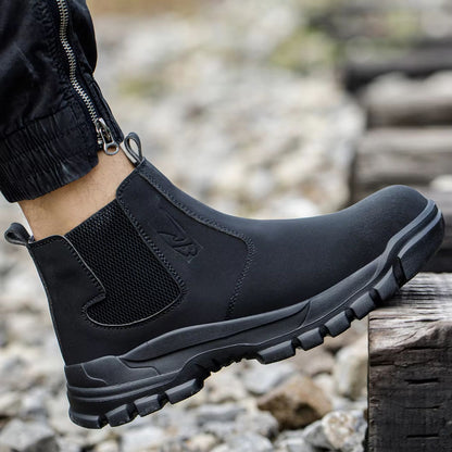 Wide Fit Safety Work Boots | Revangiol