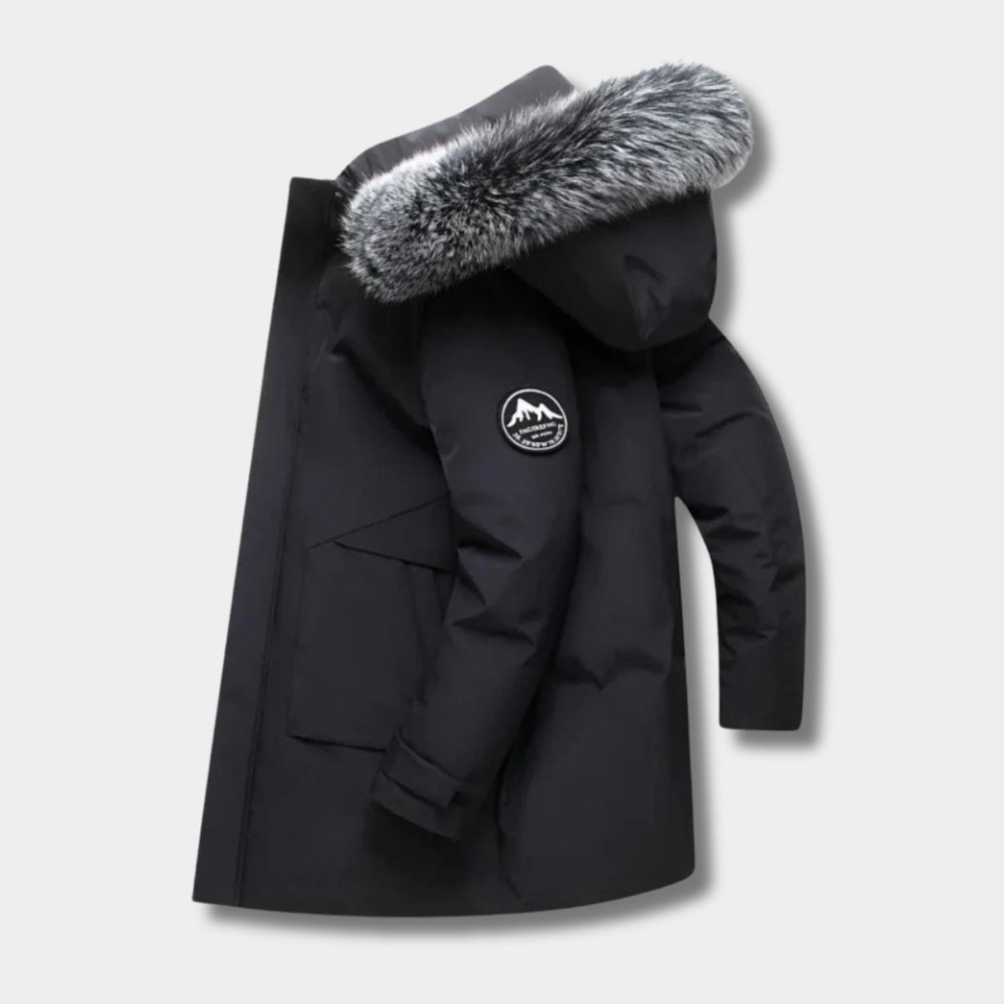 Faux Fur Hooded Thermal Ski Coat | Revangiol
