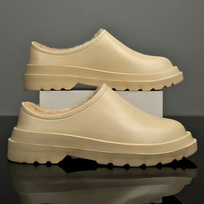 Waterproof Plush Slip-On Slippers | Revangiol
