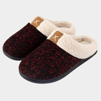 Memory Foam Fleece Slippers | Revangiol