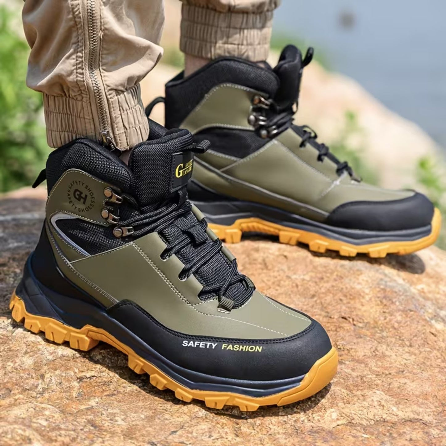Steel Toe Work Boots | Revangiol