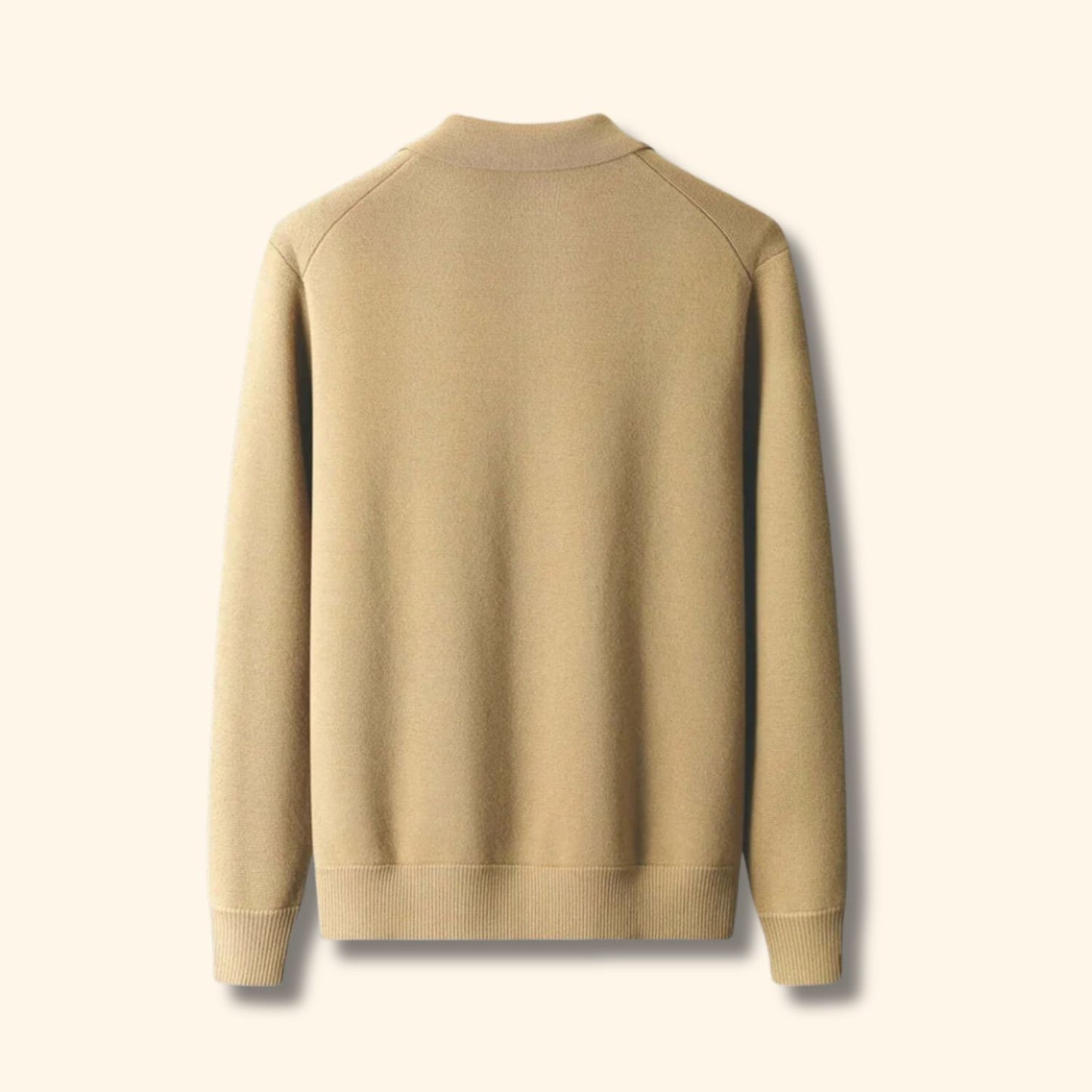 Collared Button Knit Cardigan | Revangiol