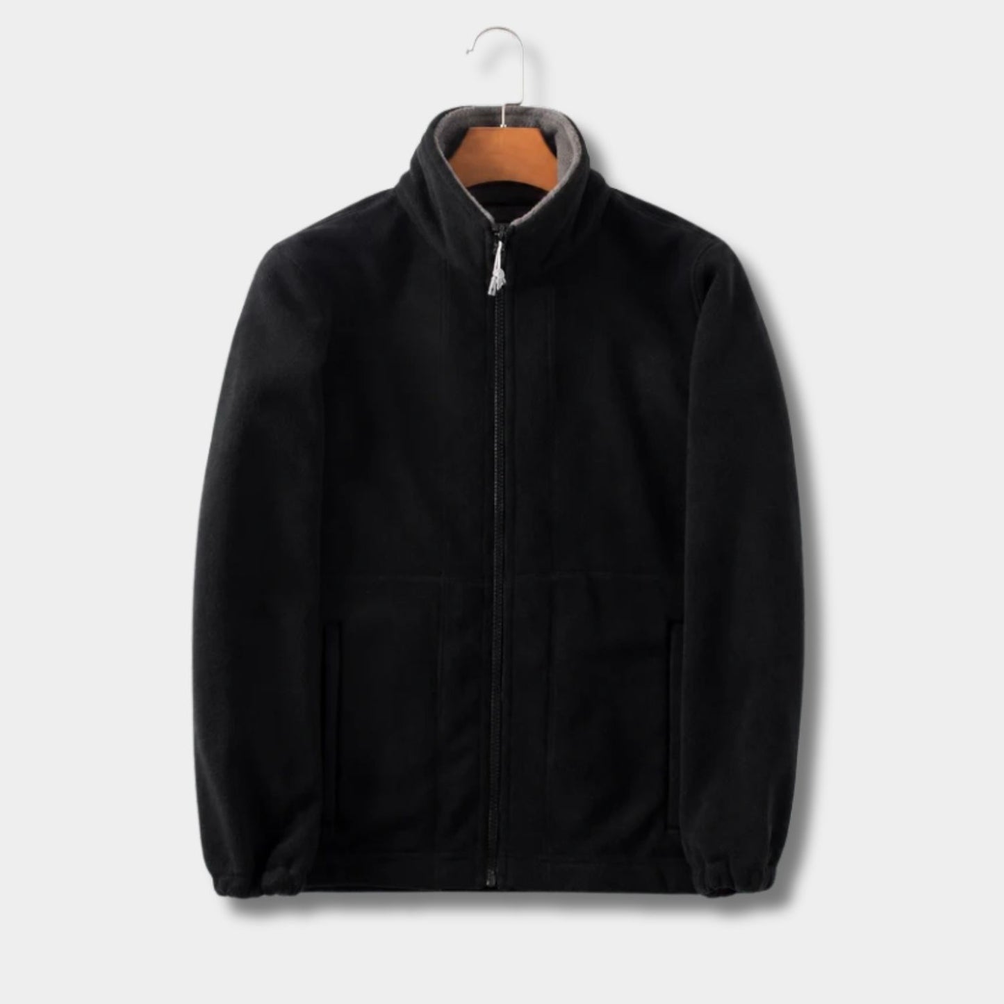 Stand Collar Casual Fleece Jacket | Revangiol