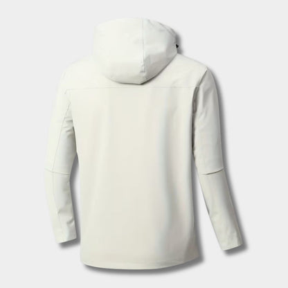 Hooded Shell Zip Waterproof Jacket | Revangiol