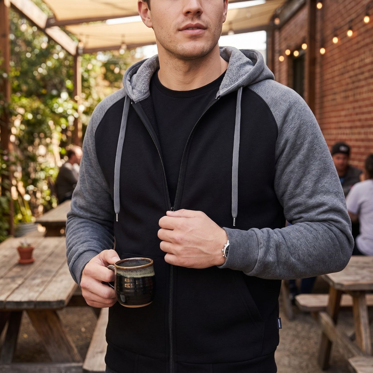 Sherpa Zip Hoodie | Revangiol