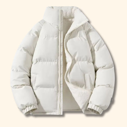 Fleece Lined Puffer Jacket | Revangiol