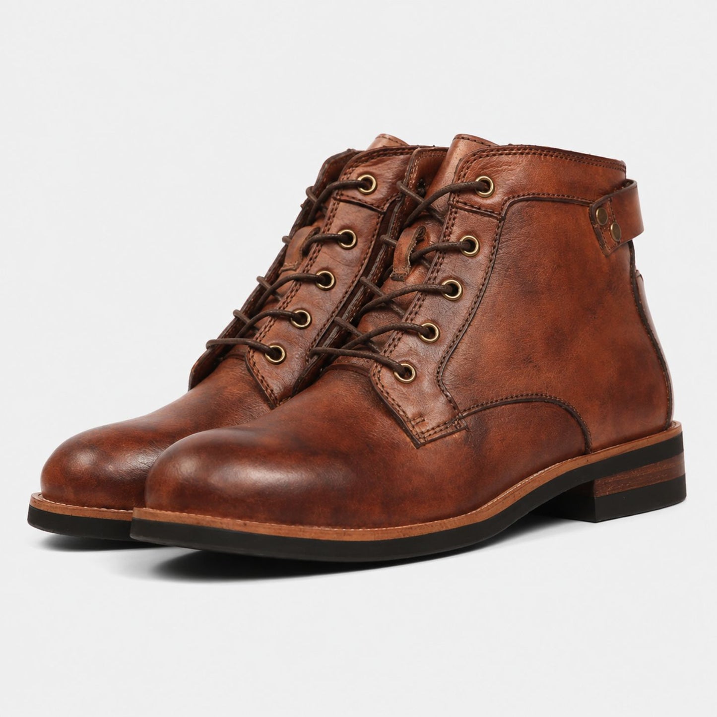 Classic Leather Dress Boots | Revangiol