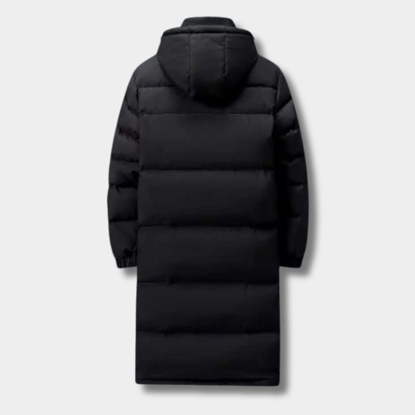 Longline Hooded Padded Ski Coat | Revangiol