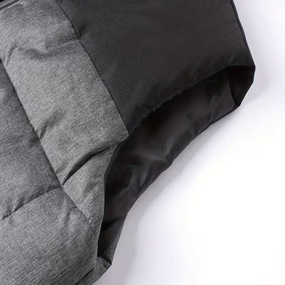 Stand Collar Puffer Vest | Revangiol