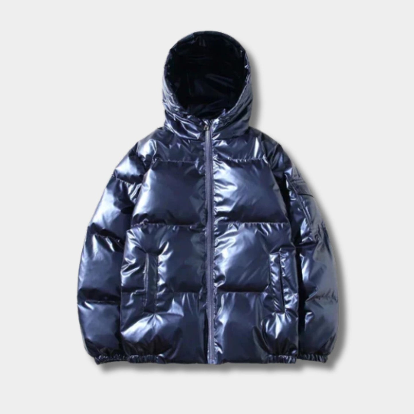 Windproof Hooded Puffer Jacket | Revangiol