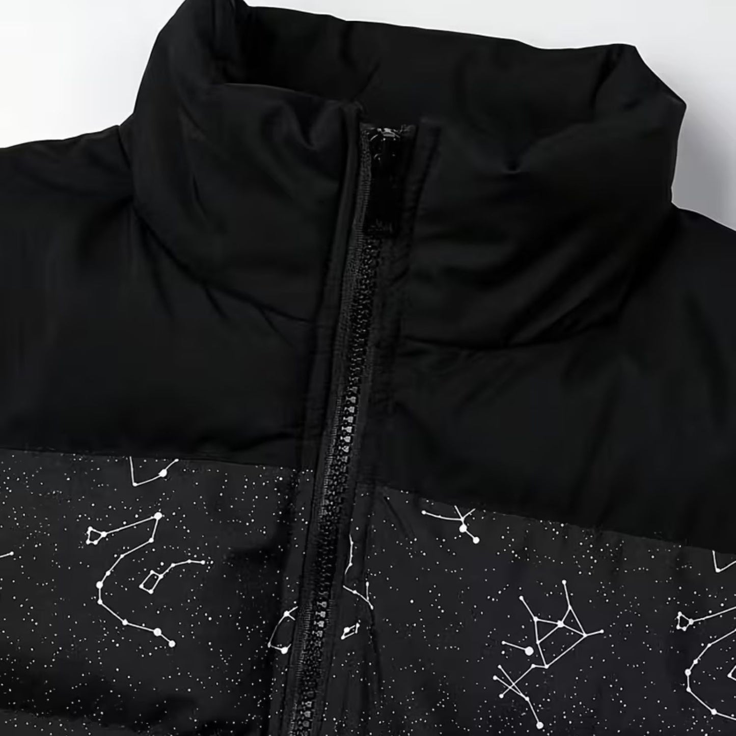 Stand Collar Puffer Jacket | Revangiol