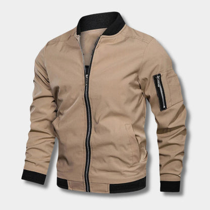 Minimal Utility Bomber Jacket | Revangiol