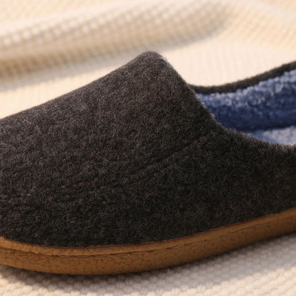Felted Wool Slip-On Slippers | Revangiol