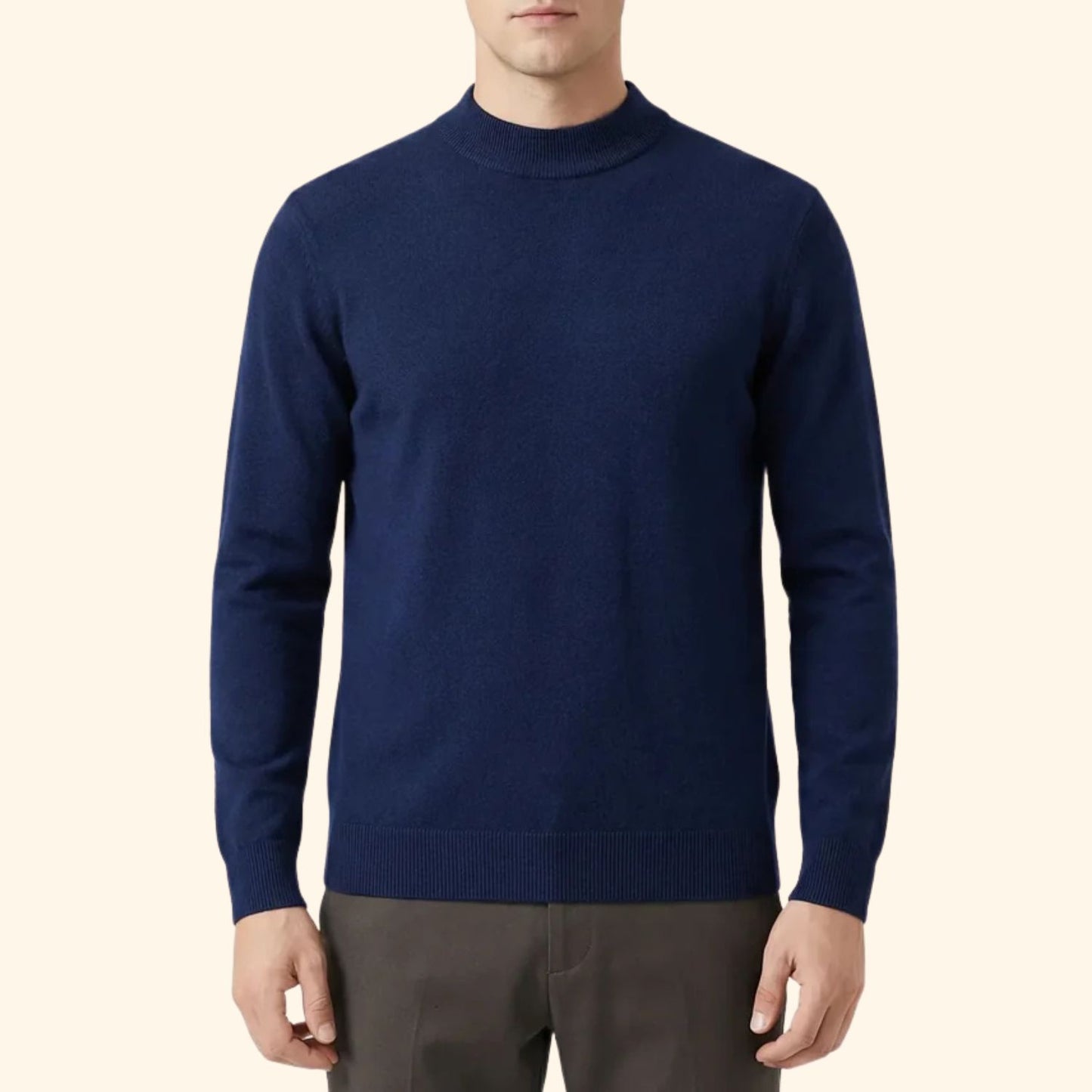 Refined Crew Neck Sweater | Revangiol