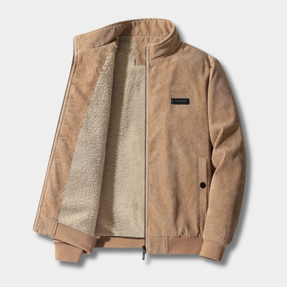 Corduroy Sherpa Fleece Jacket | Revangiol
