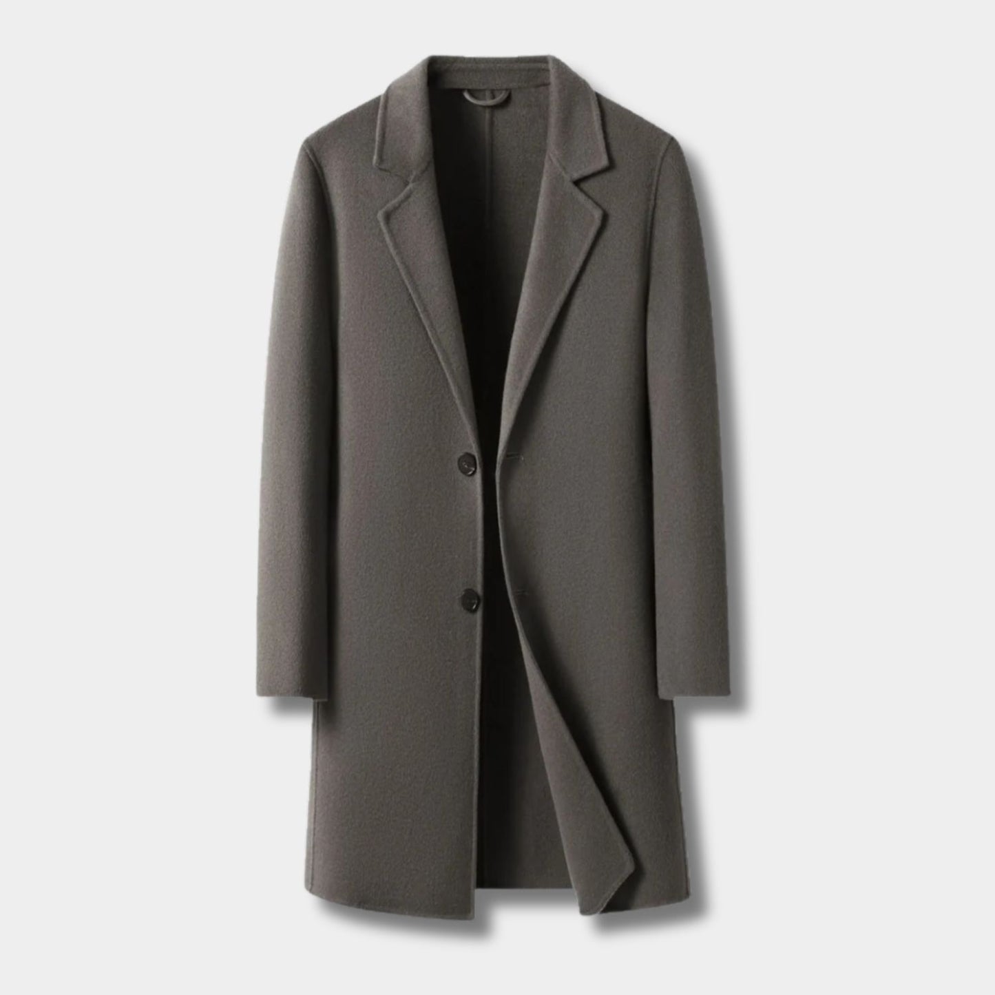 Modern Tailored Wool Over Coat | Revangiol