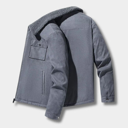 Sherpa Lined Aviator Winter Jacket | Revangiol