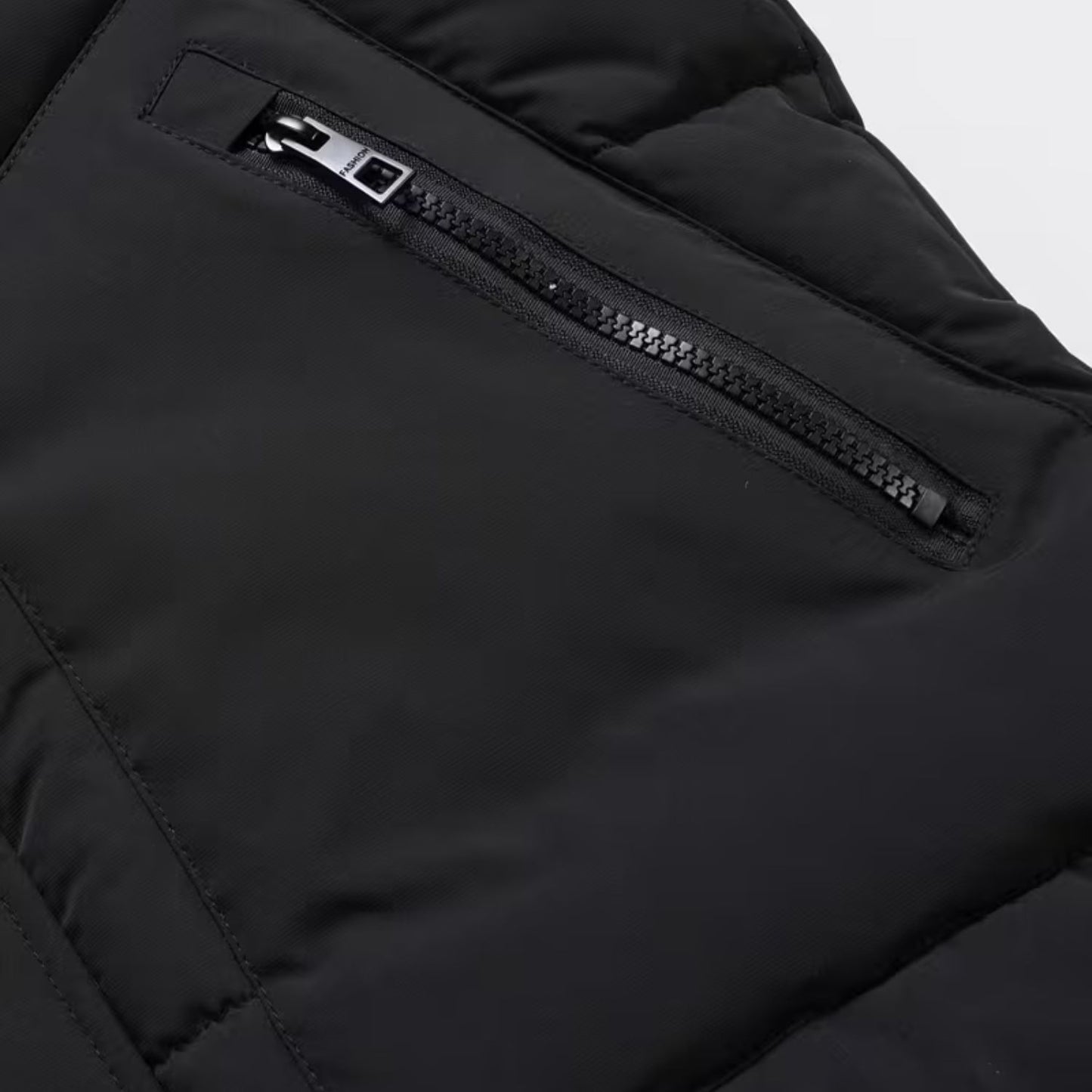 Hooded Winter Puffer Vest | Revangiol