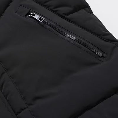 Hooded Winter Puffer Vest | Revangiol