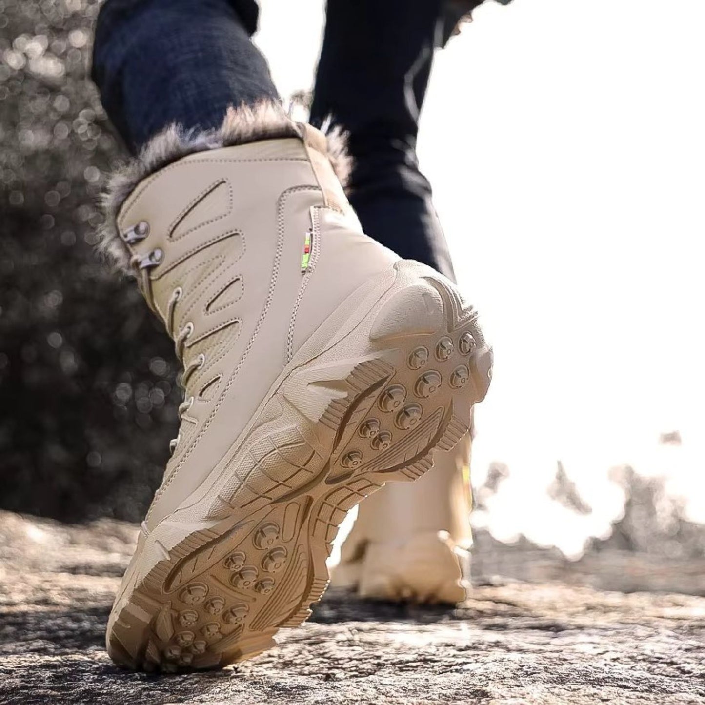 Waterproof Fur-Lined Snow Boots | Revangiol