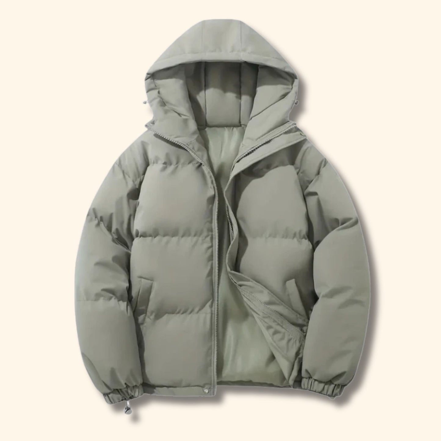 Hooded Winter Puffer Jacket | Revangiol
