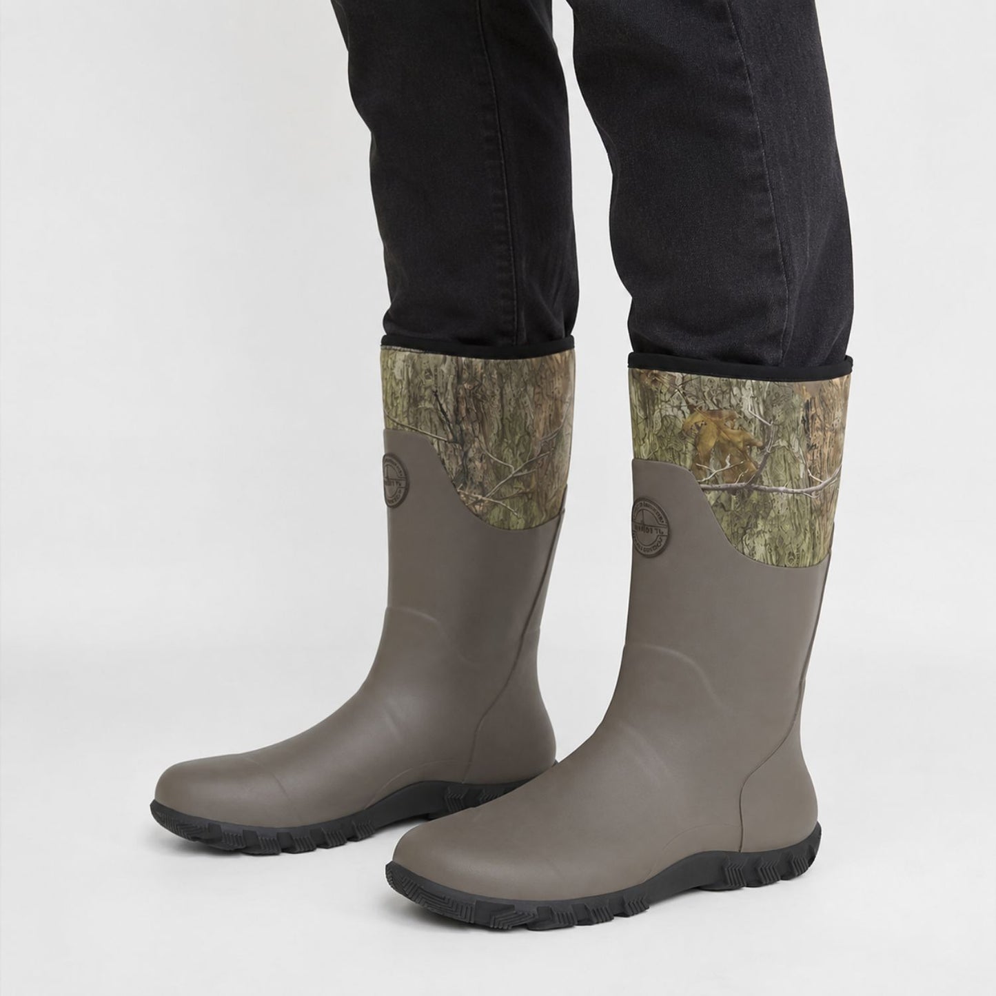 Camouflage Rubber Hunting Boots | Revangiol
