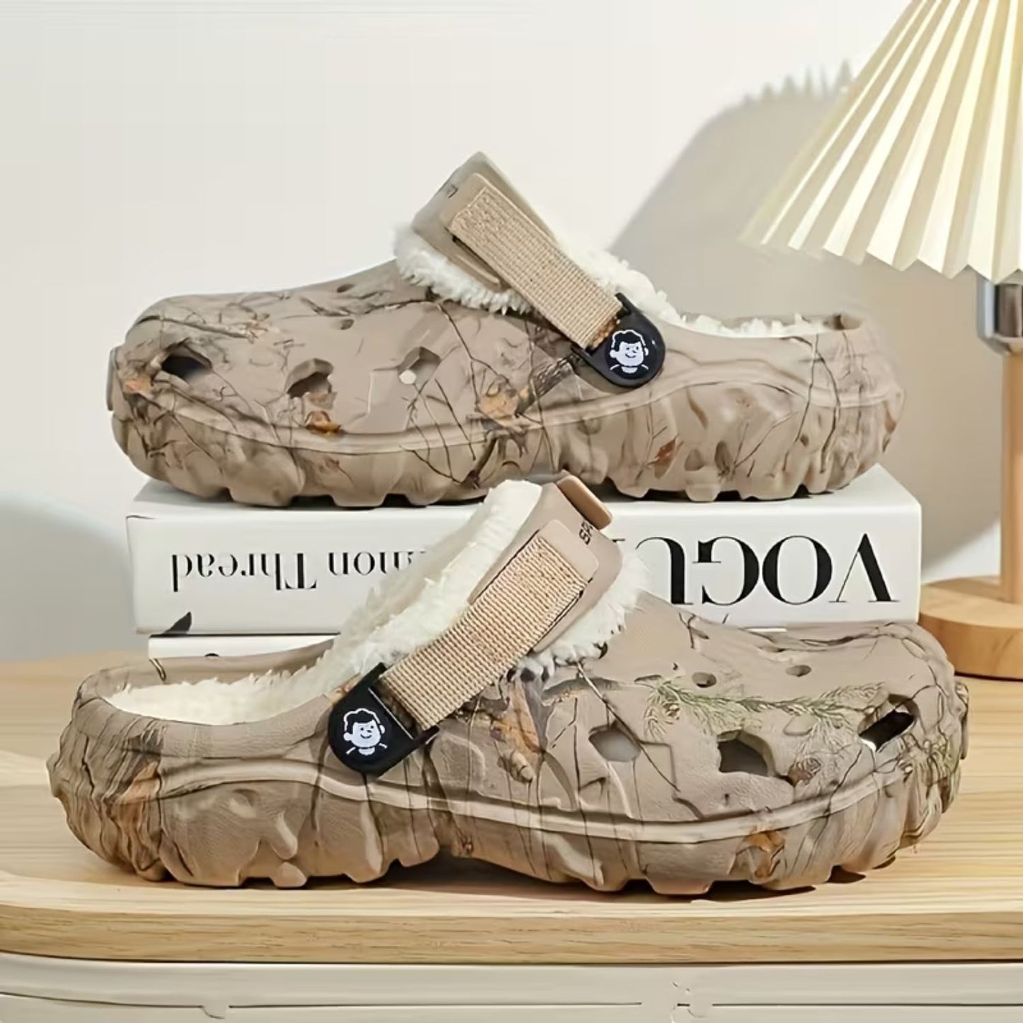 Fleece-Lined EVA Winter Slippers | Revangiol