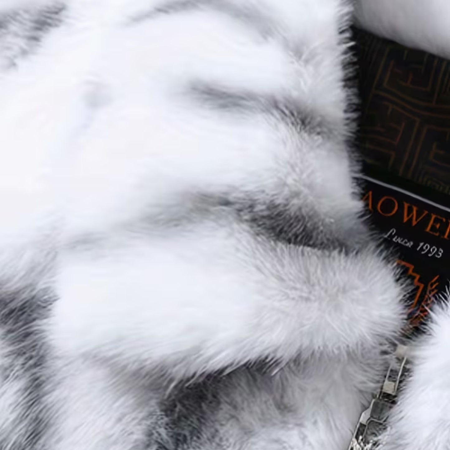 Color Block Faux Fur Jacket | Revangiol