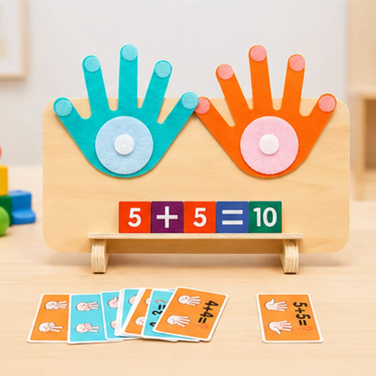 Interactive Wooden Counting Practice Set | Revangiol