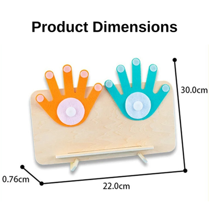 Interactive Wooden Counting Practice Set | Revangiol