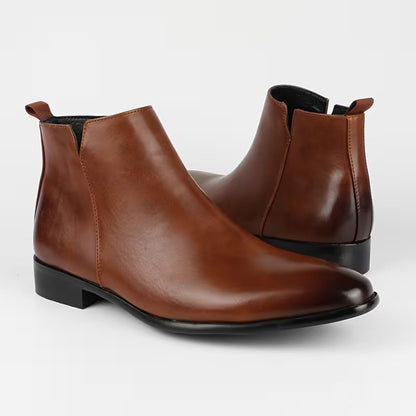 Square Toe Chelsea Boots | Revangiol