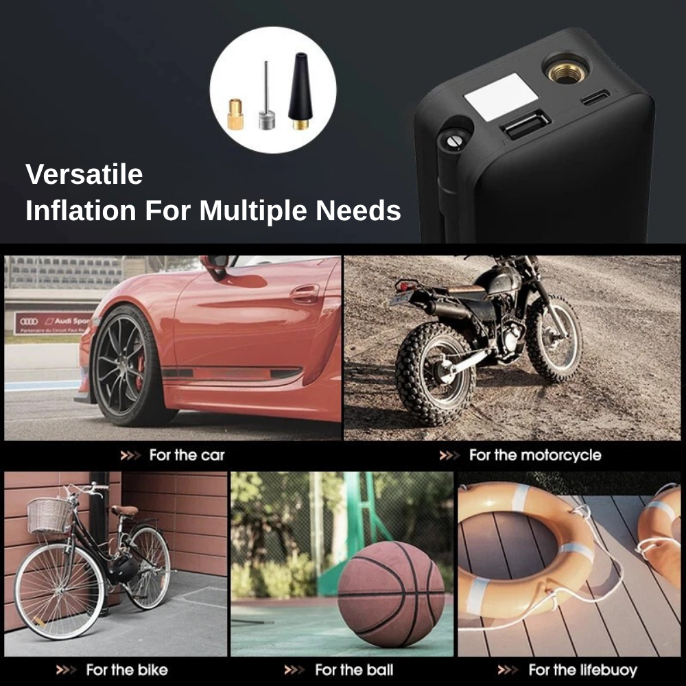 Cordless Tire Inflator | Revangiol