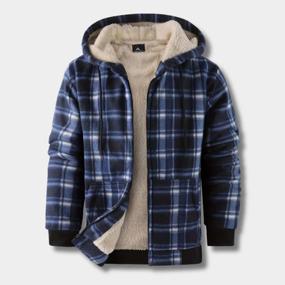 Sherpa Lined Flannel Shirt Jacket | Revangiol