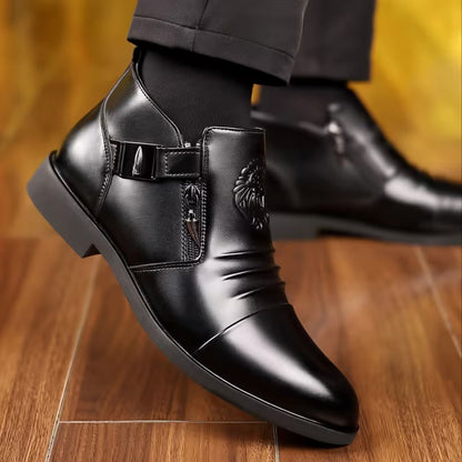 Embossed Chelsea Dress Boots | Revangiol