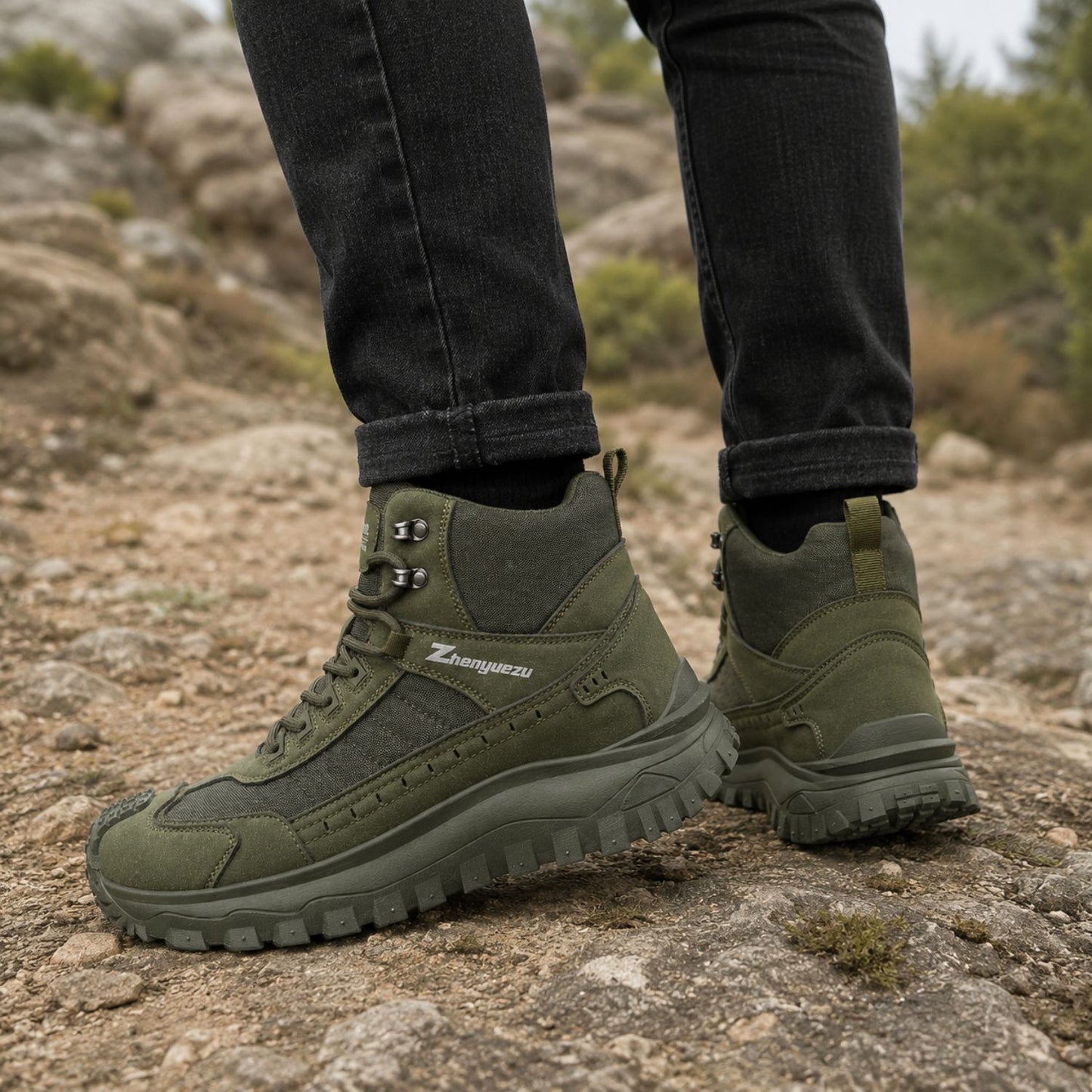 Lightweight Trail Hiking Boots | Revangiol