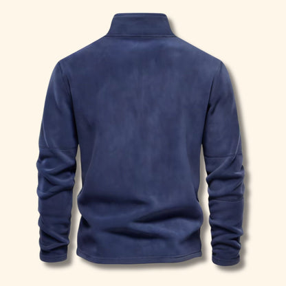 Quarter-Zip Fleece Pullover | Revangiol
