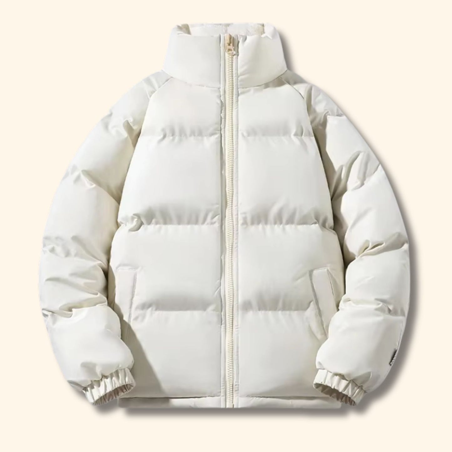 Fleece Lined Puffer Jacket | Revangiol