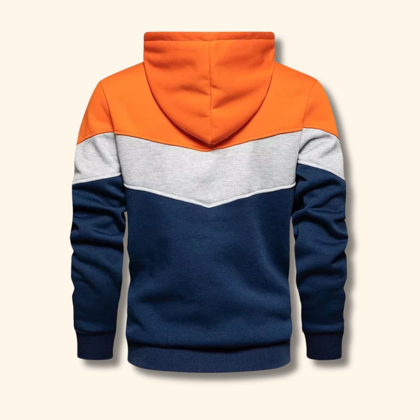 Color Block Pullover Hoodie | Revangiol