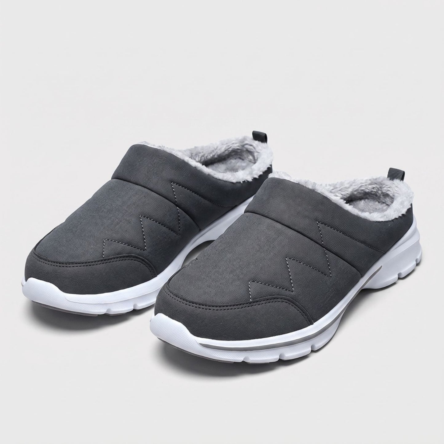Plush Lined Slip-On Slippers | Revangiol