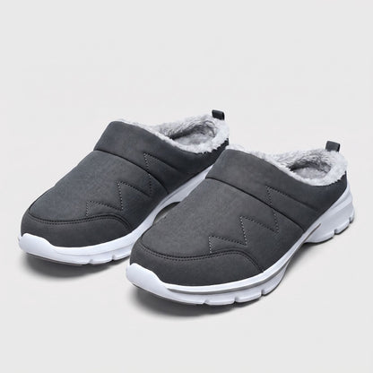 Plush Lined Slip-On Slippers | Revangiol
