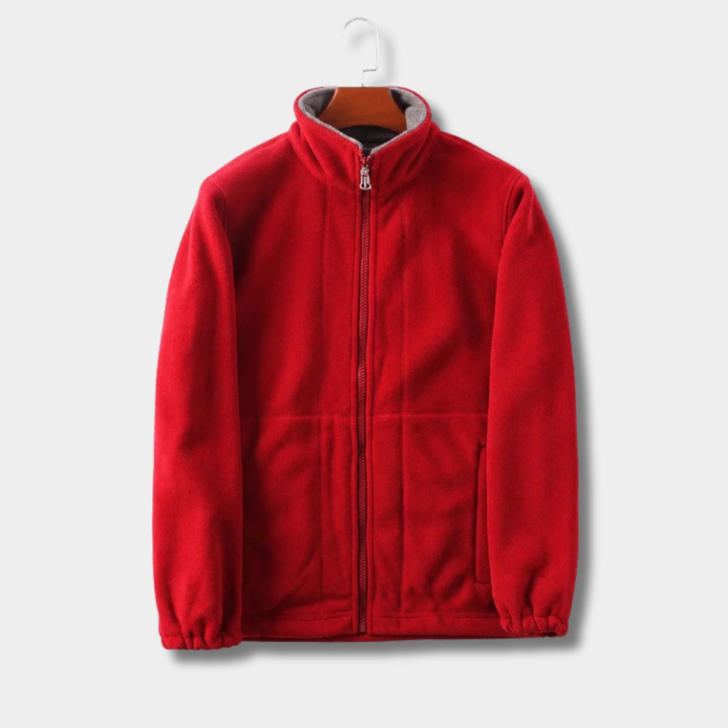 Stand Collar Casual Fleece Jacket | Revangiol