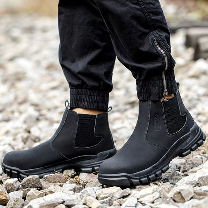 Wide Fit Safety Work Boots | Revangiol