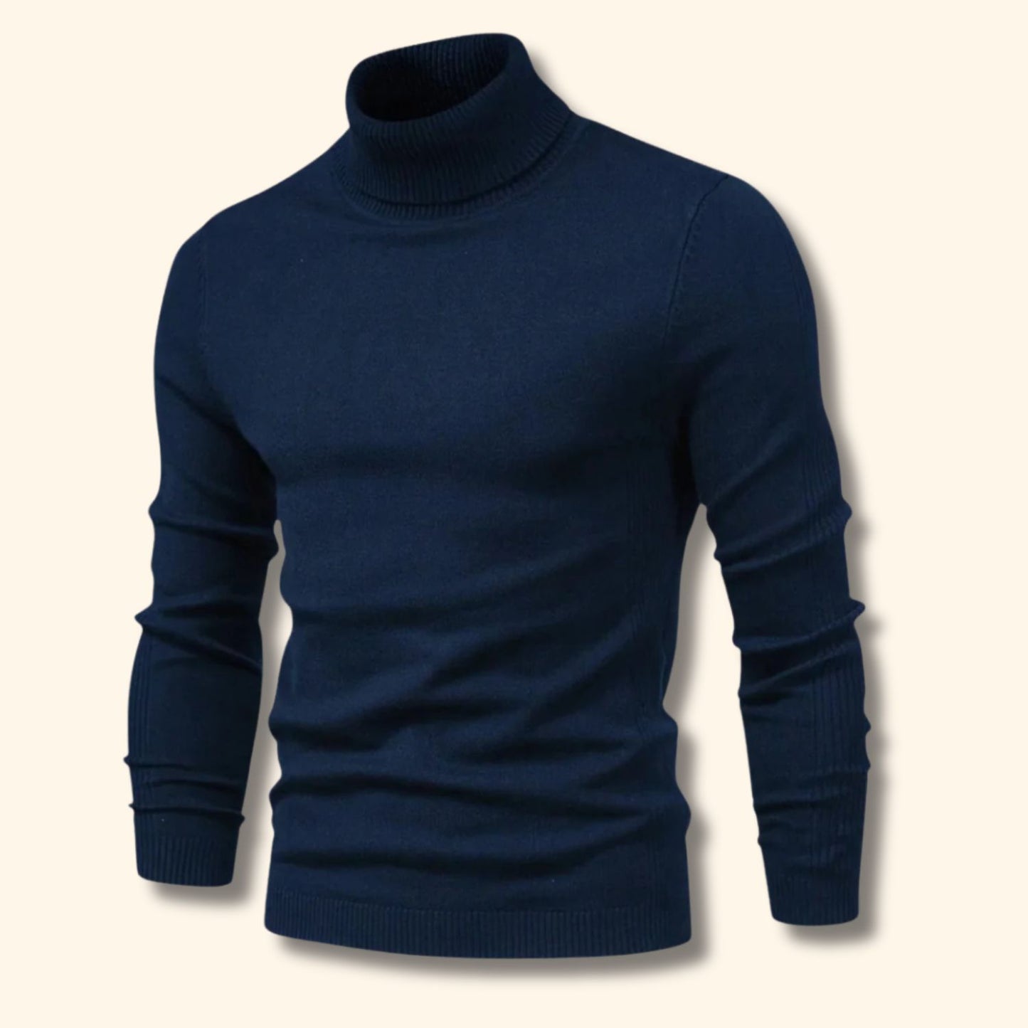 Premium Knit Turtleneck Sweater | Revangiol