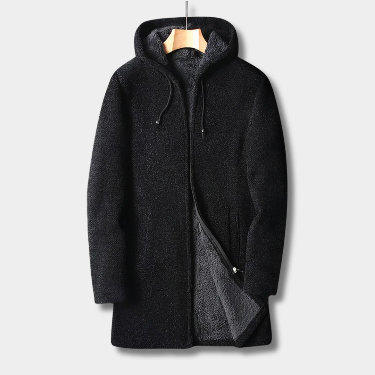Hooded Sherpa Fleece Jacket | Revangiol
