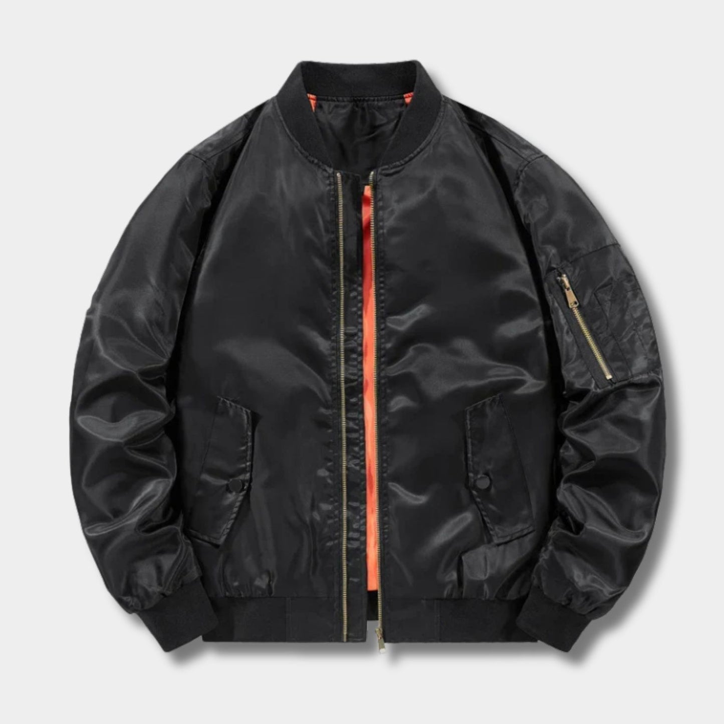 Classic Utility Bomber Jacket | Revangiol