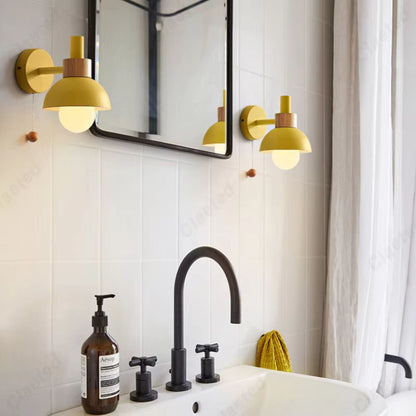 Nordic Wood Wall Lamp | Revangiol