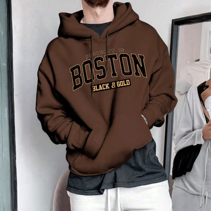Boston Varsity Graphic Hoodie | Revangiol